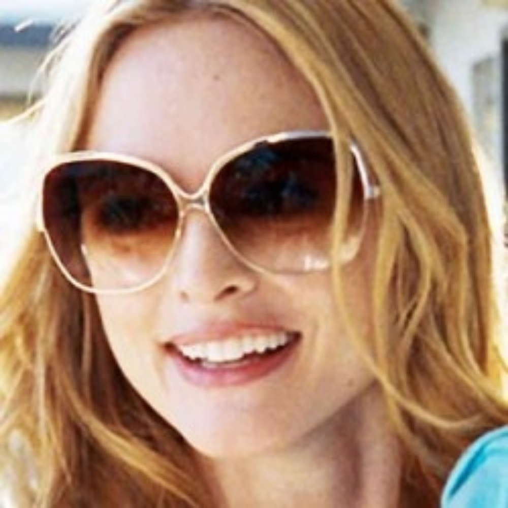 DITA White/Rose Gold Mariposa Sunglasses - Picture 7 of 7